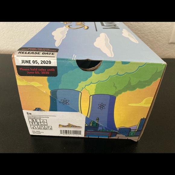 New Simpsons Vans Collab Itchy Scratchy Women’s 11 Sneakers Collect VN0A4VB41UF - Picture 12 of 16